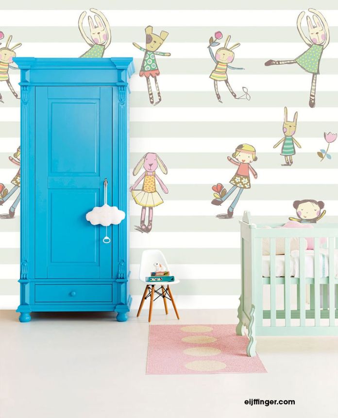 Vlies fotótapéta Nyuszik 364100, Wallpower Junior, Eijffinger