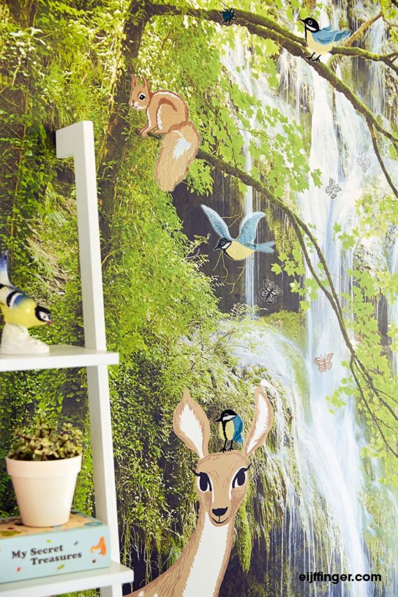 Vlies fotótapéta -  Vízesés, szarvas 364135, Wallpower Junior, Eijffinger
