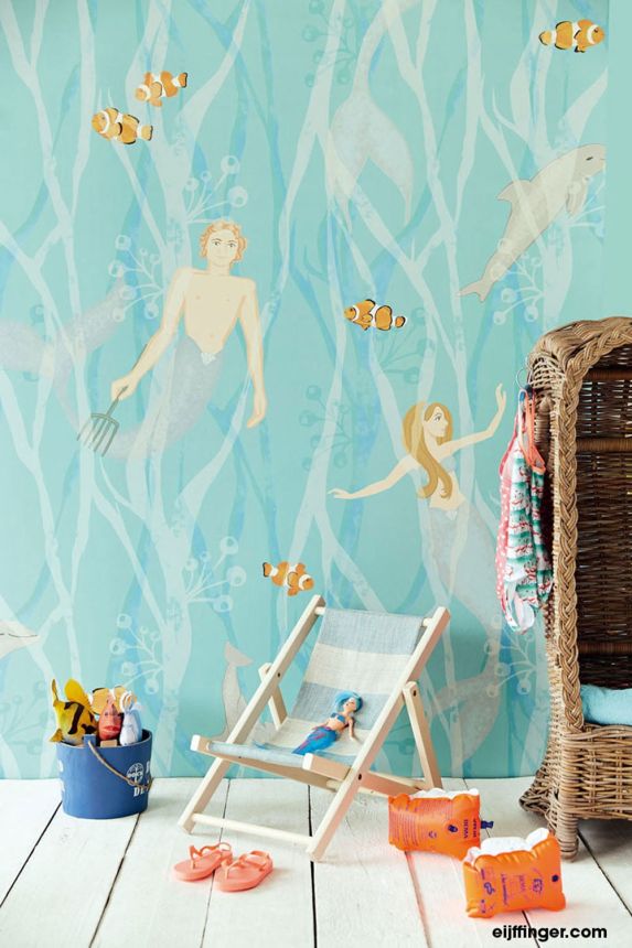 Vlies fotótapéta Delfinek, sellők 364150, Wallpower Junior, Eijffinger