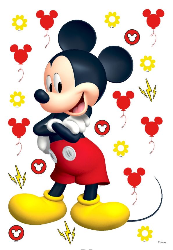 Gyerek öntapadó matrica DK 1725, Disney, Mickey, AG Design