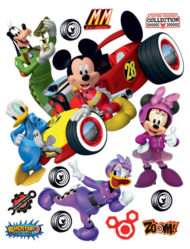 Gyerek öntapadó matrica DK 2309, Disney, Mickey, AG Design