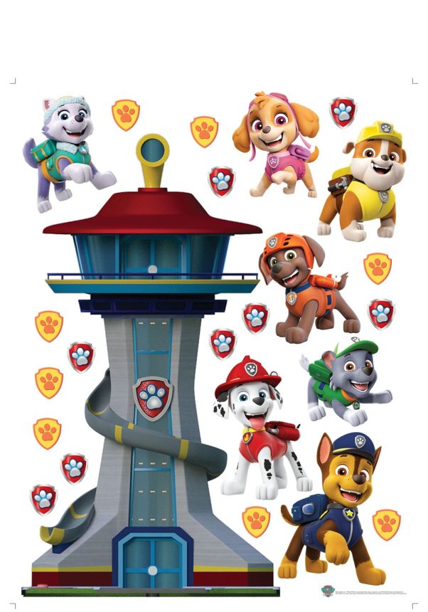 Gyerek öntapadó matrica DK 2322, Disney, Mancs Őrjárat, AG Design