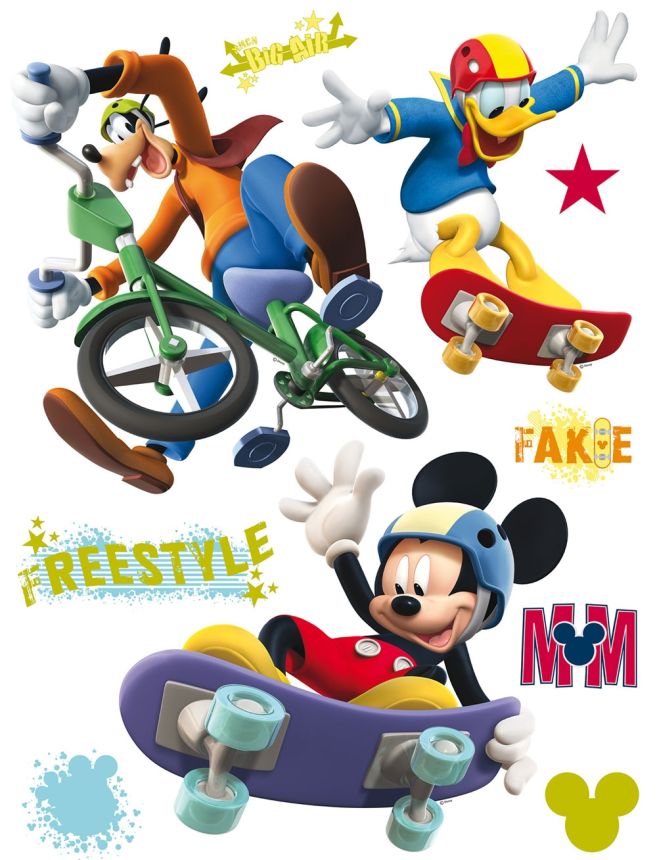 Gyerek öntapadó matrica DK 855, Disney Mickey, AG Design