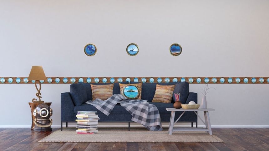 Matrica / öntapadó fali dekoráció SM 3435, AG Design