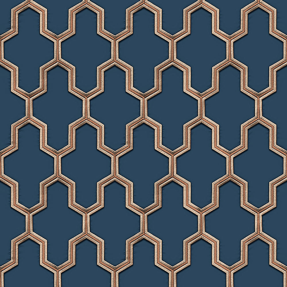 Luxus vlies tapéta, geometrikus mintával WF121027, Wall Fabric, ID Design