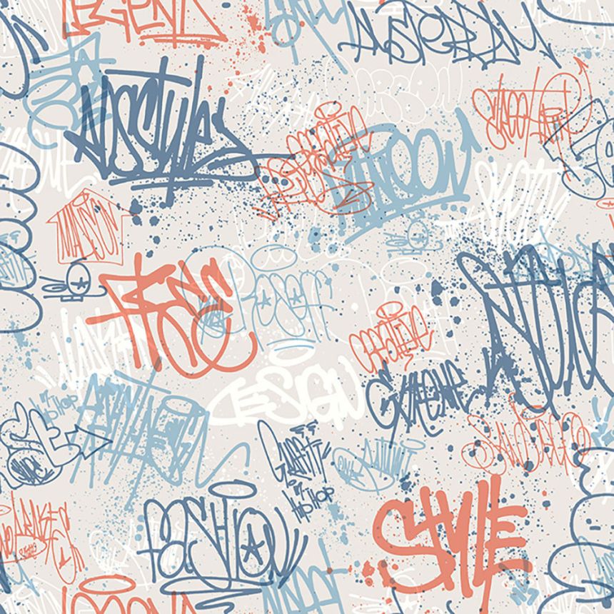 Vlies kamasz tapéta - graffiti  - M51301, My Kingdom, Ugépa