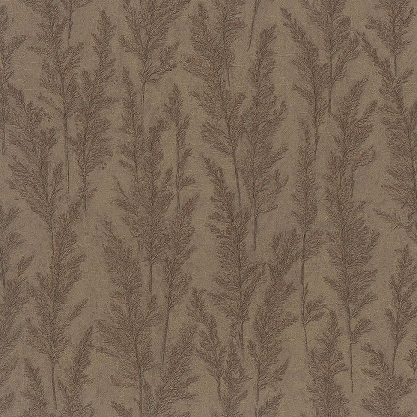 Luxus bronz vlies tapéta, fűszálak 33208, Natural Opulence, Marburg