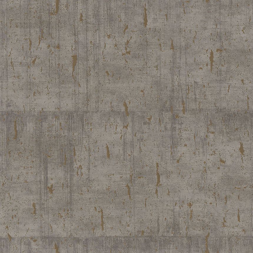 Vlies barna-arany beton tapéta 33235, Natural Opulence, Marburg