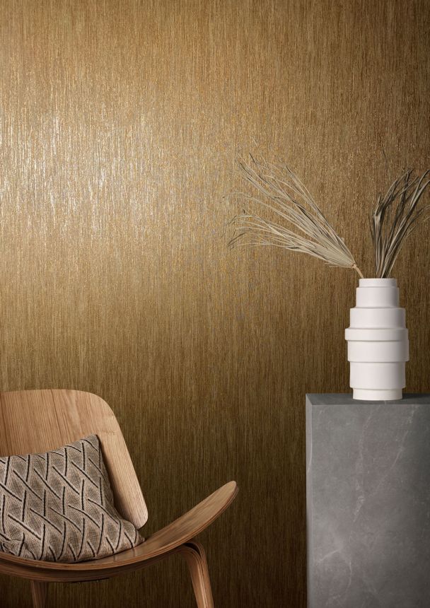 Luxus barna-bronz vlies tapéta 33242, Natural Opulence, Marburg