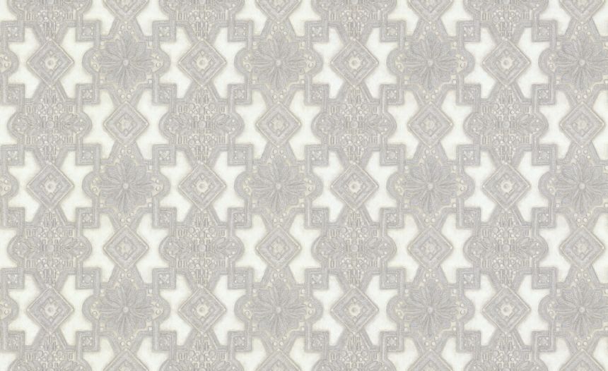 Luxus bézs-ezüst vlies tapéta ornamensekkel, 86012, Valentin Yudashkin 5, Emiliana Parati