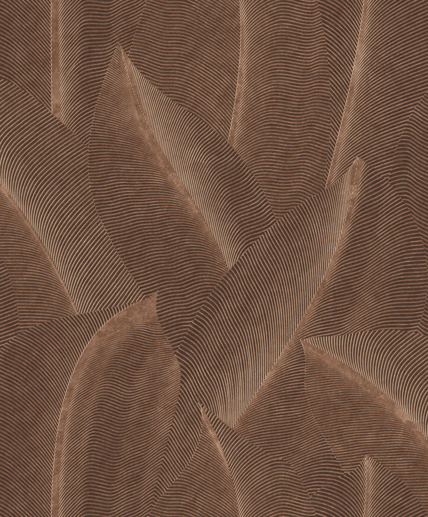 Barna vlies tapéta levelekkel, AL26222, Allure, Decoprint