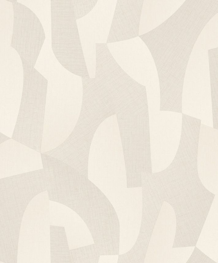 Bézs geometrikus vlies tapéta, AL26270, Allure, Decoprint