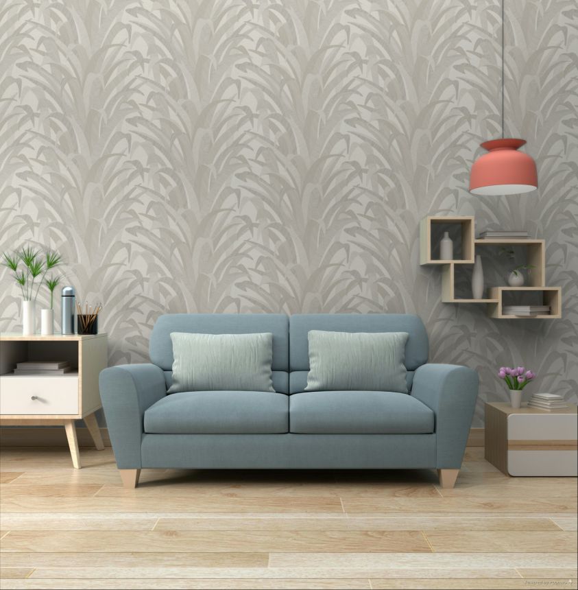 Vlies tapéta, fű levelei, CU3004, Cumaru, Grandeco