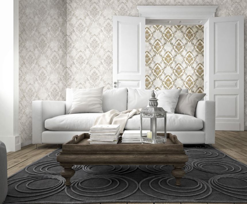 Luxus, nem szőtt barokk tapéta, M69909, Splendor, Zambaiti Parati