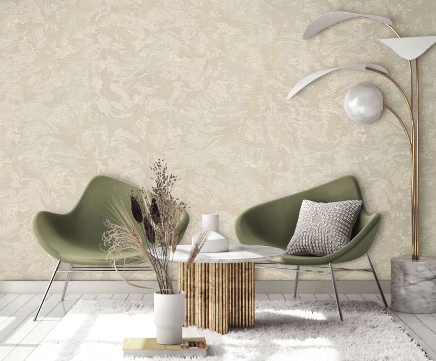 Luxus stukkó polár tapéta, M69928, Splendor, Zambaiti Parati