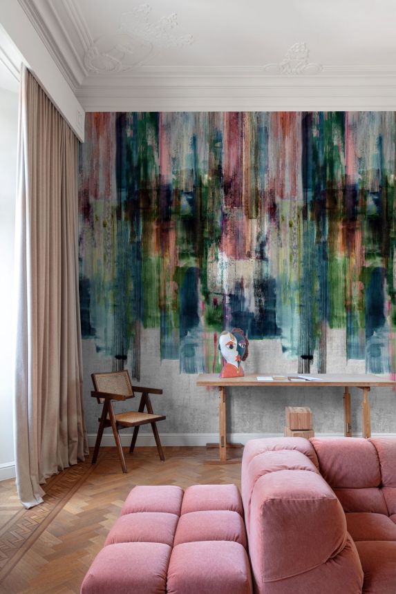 Absztrakt vlies fotótapéta, csíkok, ML3901, Mural Young Edition, Grandeco