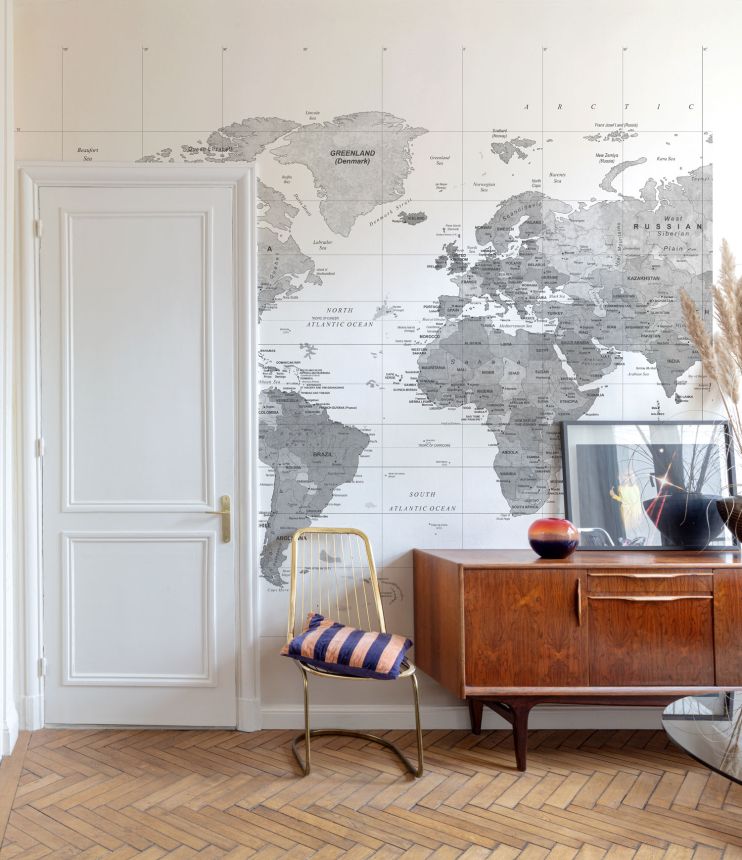 Vlies fotótapéta, Világtérkép, ML3002, Mural Young Edition, Grandeco