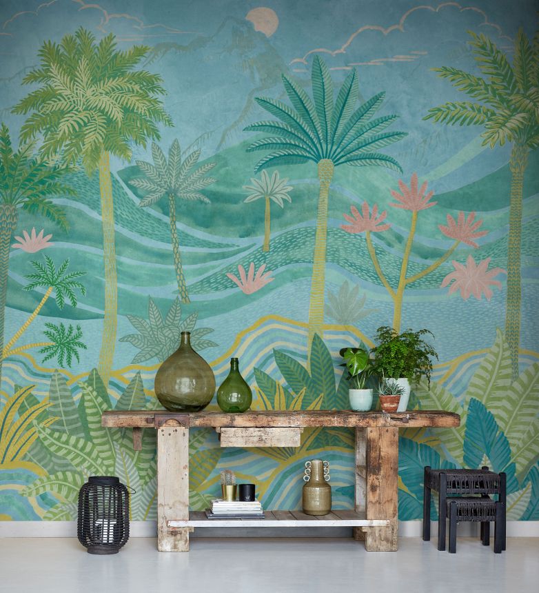 Vlies fotótapéta, Táj pálmafákkal, ML6902, Mural Young Edition, Grandeco