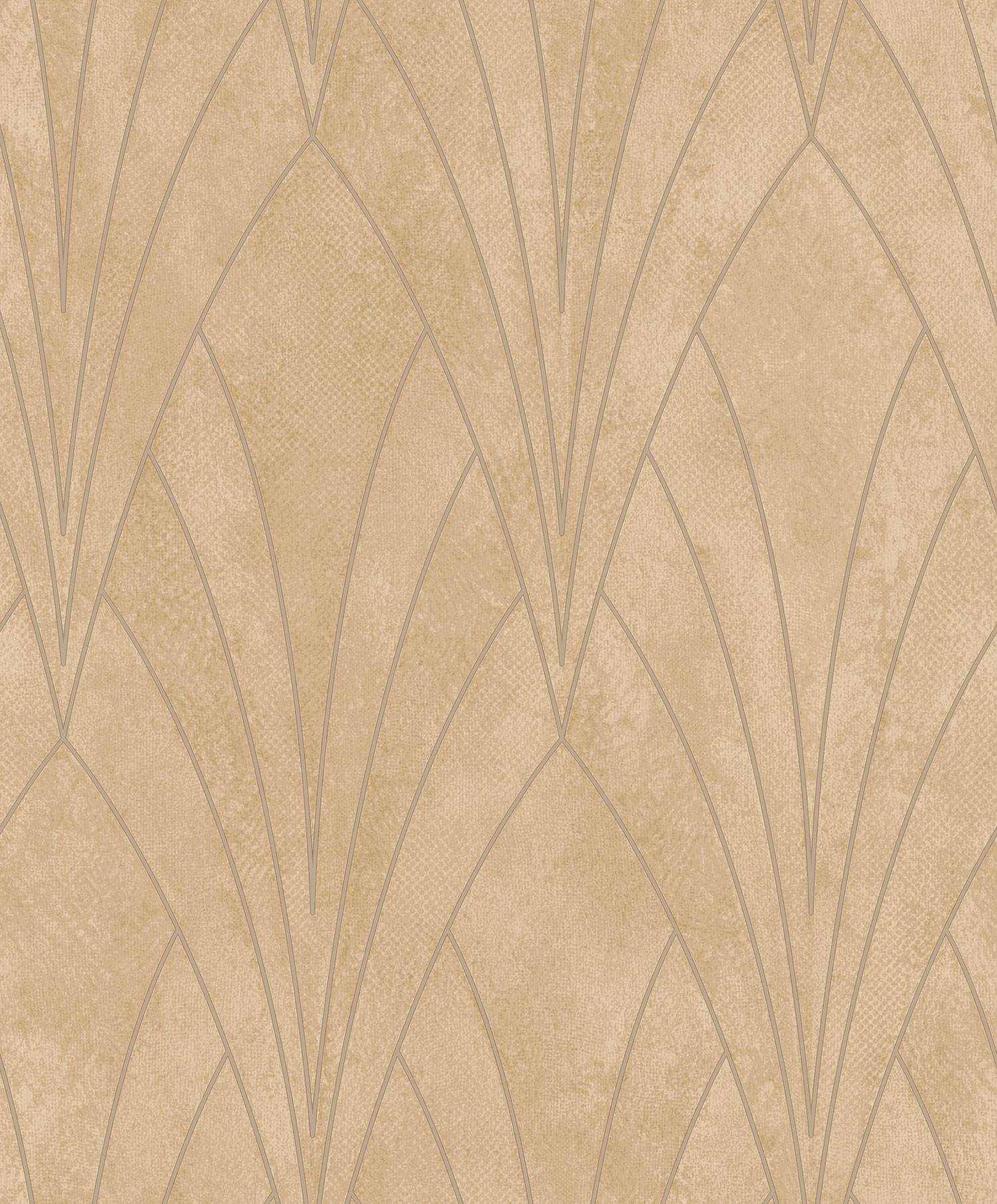 Okker modern geometrikus mintás design tapéta, Art Deco, L85602, Elegance  Ugepa