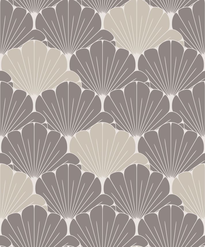 Barna és arany virágos vlies tapéta, M64019, Elegance, Ugepa