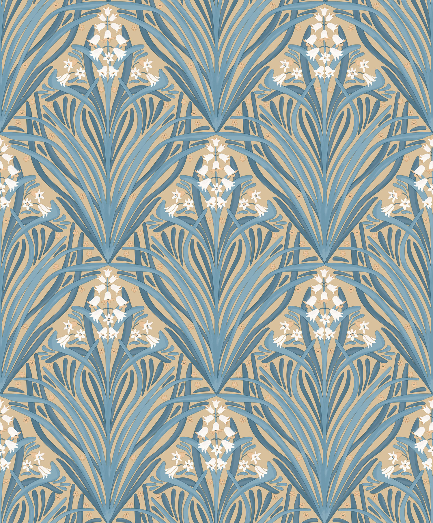Virágos vlies tapéta, Art Deco, M66104, Elegance, Ugepa