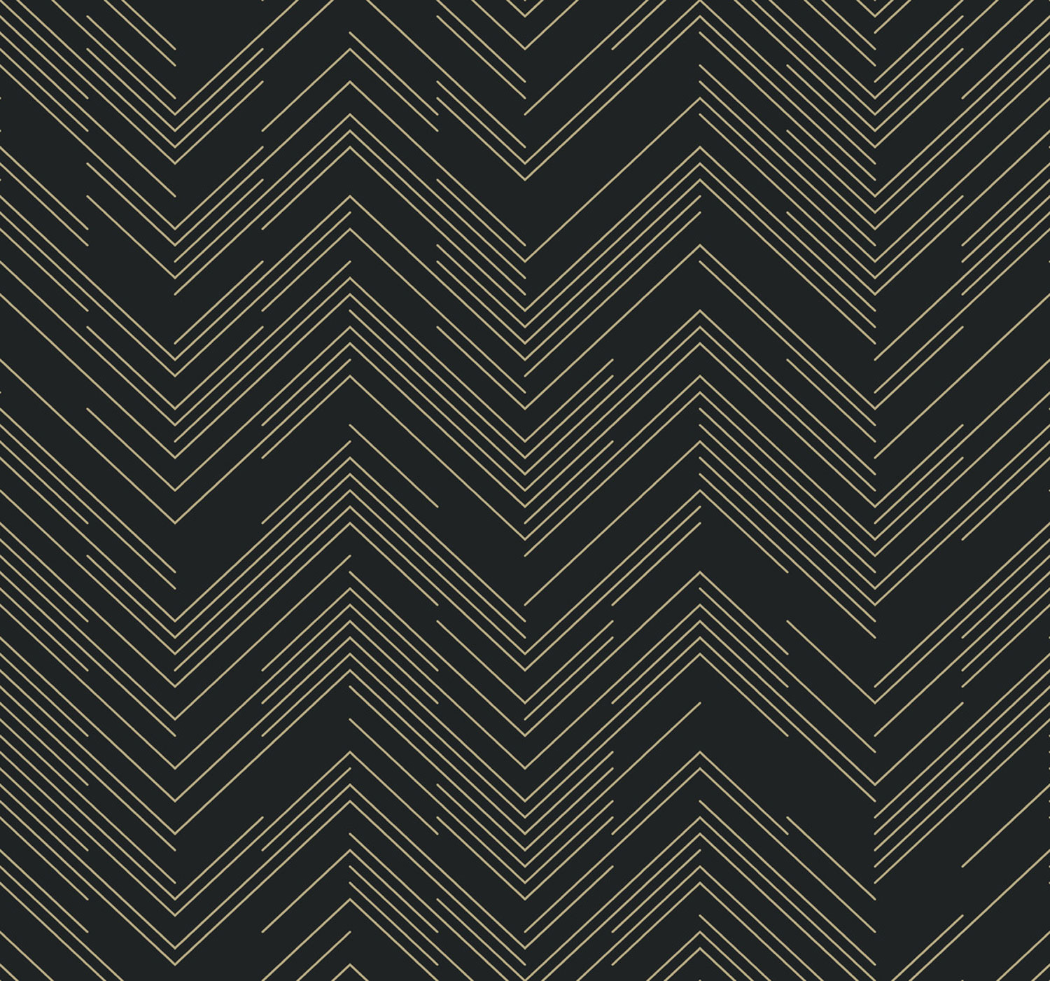 Fekete-arany geometrikus vlies tapéta, MD7221, Modern Metals, York