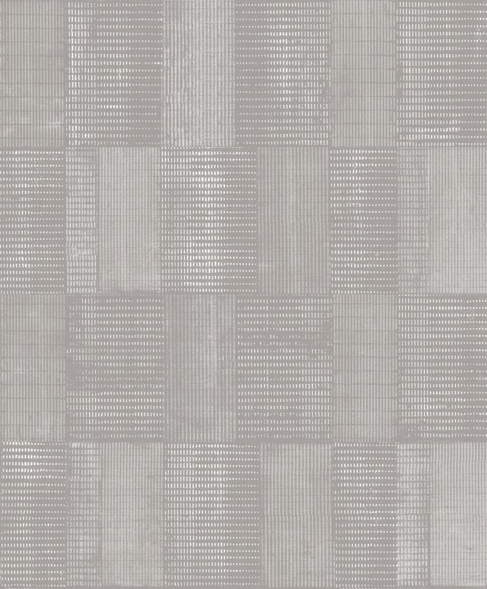 Szürke geometrikus vlies tapéta, SUM302, Summer, Khroma by Masureel