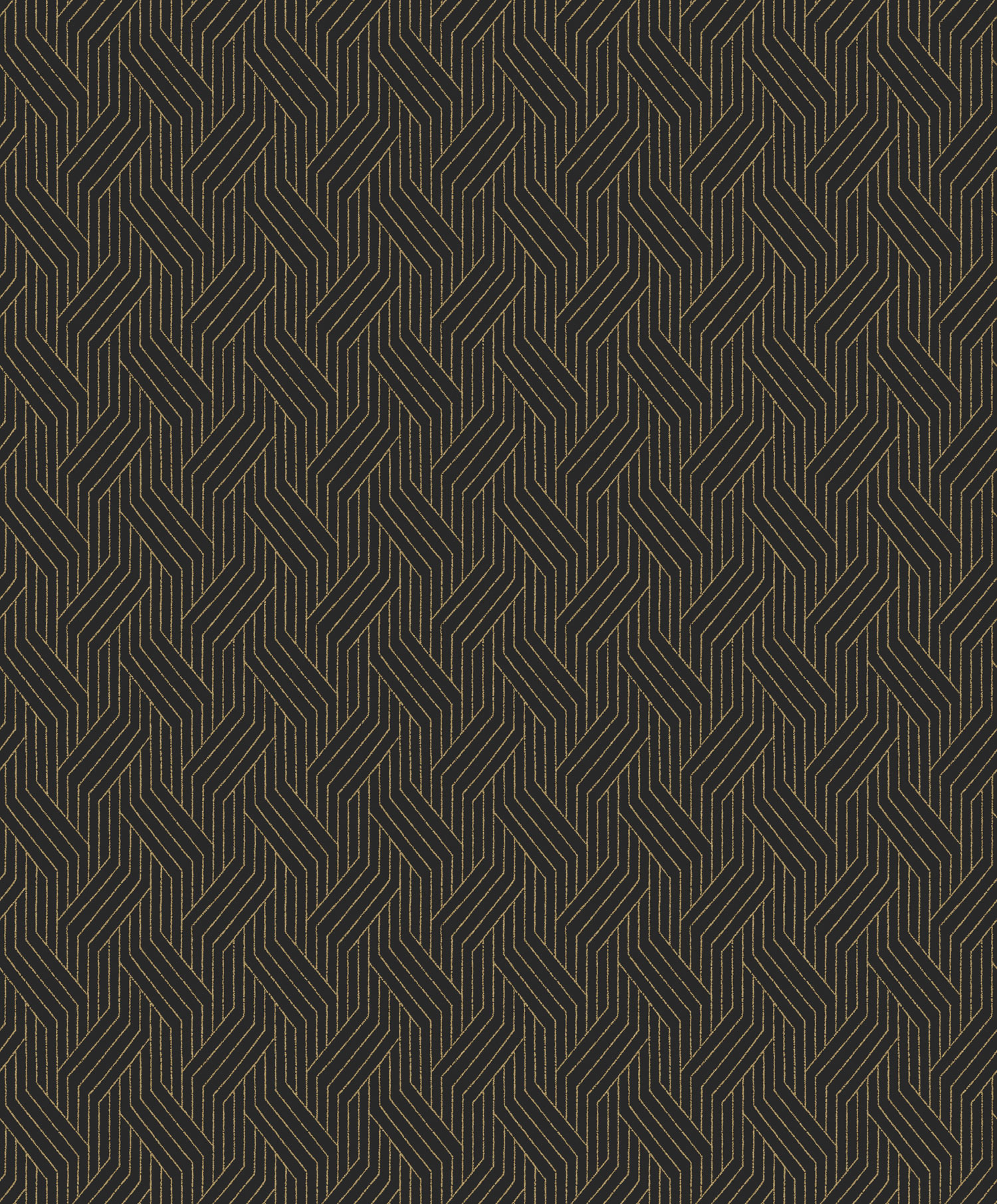 Fekete geometrikus vlies 3D tapéta, ZEN405, Zen, Zoom by Masureel
