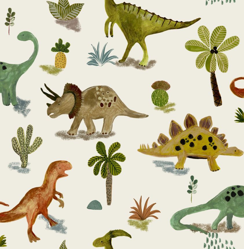 Gyerek vlies tapéta dinoszauruszokkal, 118331, Next