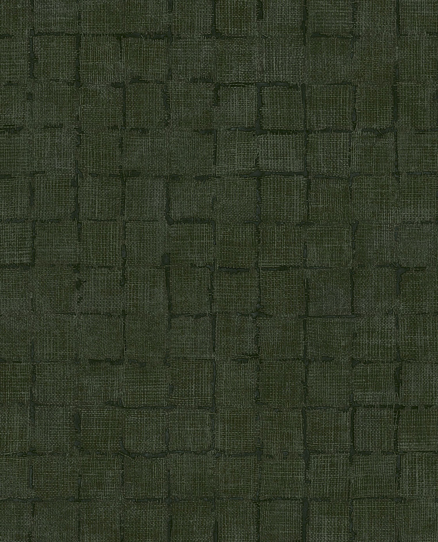 Zöld vlies tapéta, szövet utánzat, 333455, Emerald, Eijffinger