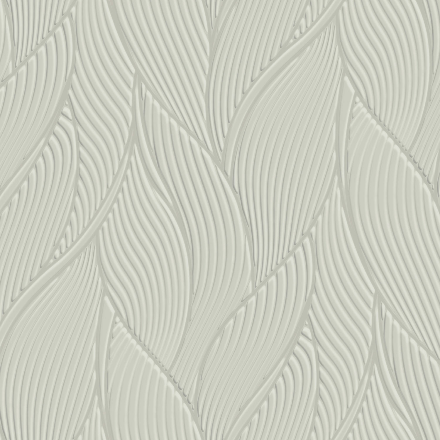 Luxus szürke-ezüst vlies tapéta, levelek, Z18907, Trussardi 7, Zambaiti Parati