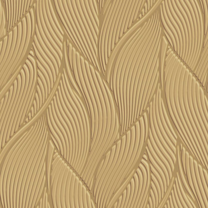 Luxus arany vlies tapéta, levelek, Z18910, Trussardi 7, Zambaiti Parati
