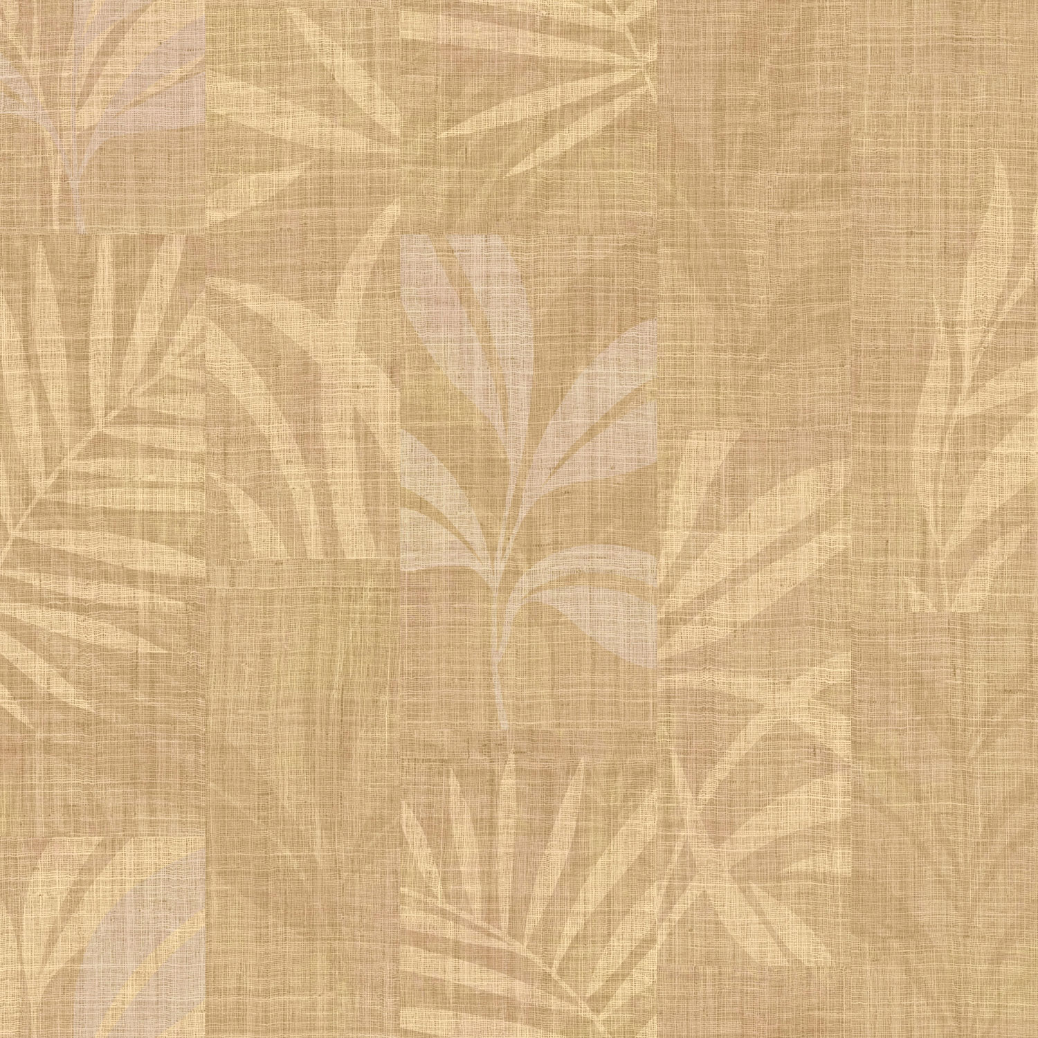 Luxus barna-bézs vlies tapéta levelekkel, Z18922, Trussardi 7, Zambaiti Parati