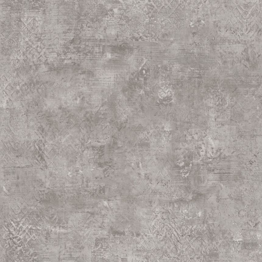 Luxus szürke vlies tapéta, stukkó vakolat, Z18934, Trussardi 7, Zambaiti Parati