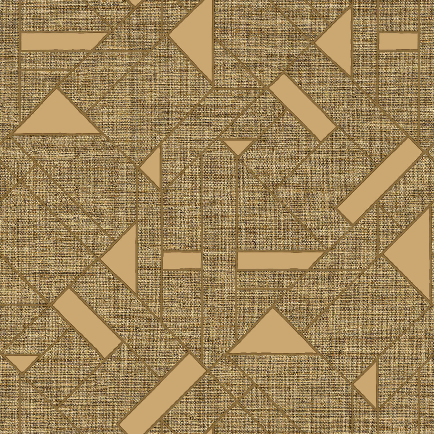 Luxus arany geometriai vlies tapéta, Z18941, Trussardi 7, Zambaiti Parati