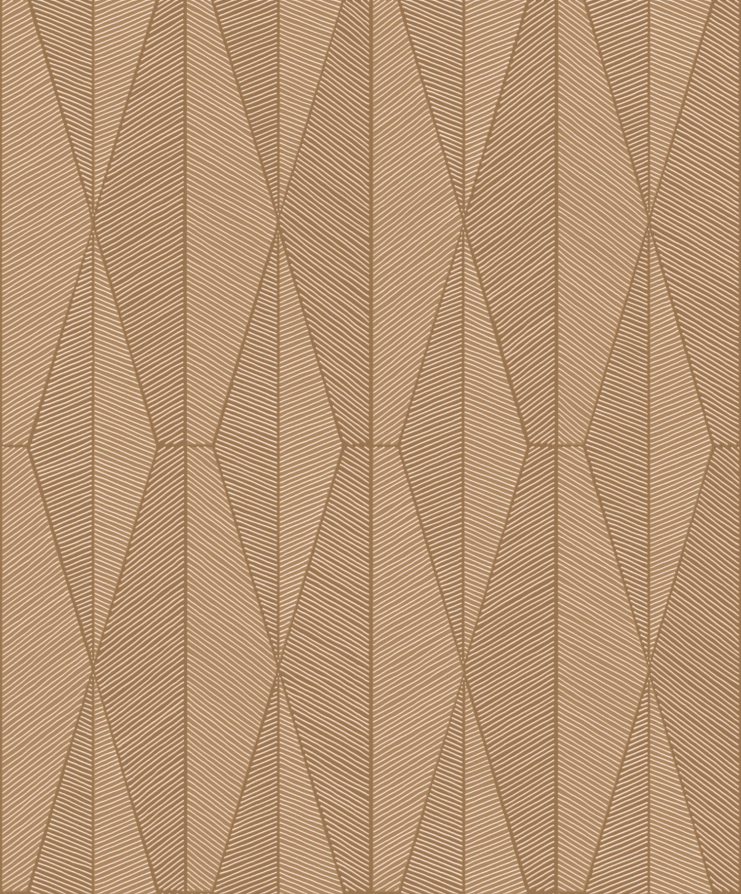 Barna vlies tapéta, geometrikus mintával, YSA304, Mysa, Khroma by Masuree