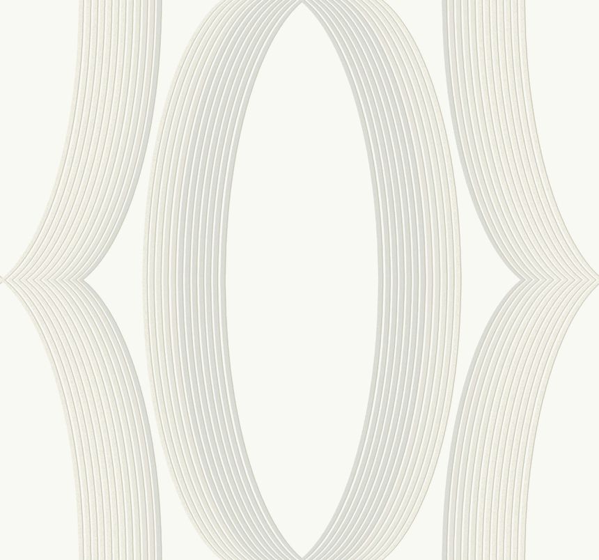 Fehér vlies tapéta, geometrikus mintával, EV3981, Candice Olson Casual Elegance, York