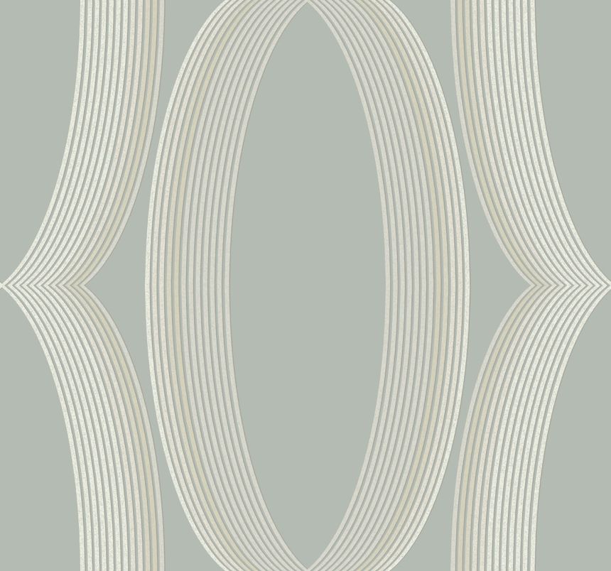 Szürkés-kék vlies tapéta, geometrikus mintával, EV3985, Candice Olson Casual Elegance, York