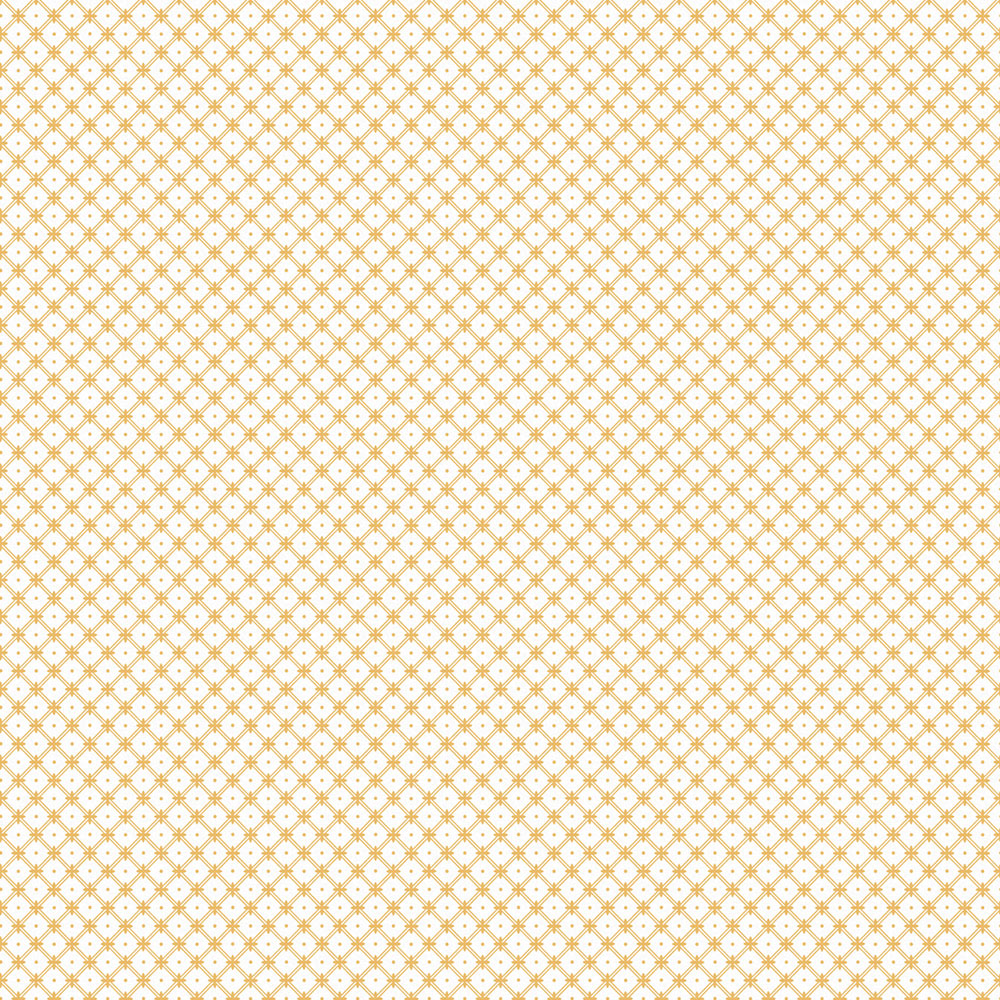 Fehér-sárga rácsos gyapjú tapéta, 119849, Laura Ashley 3