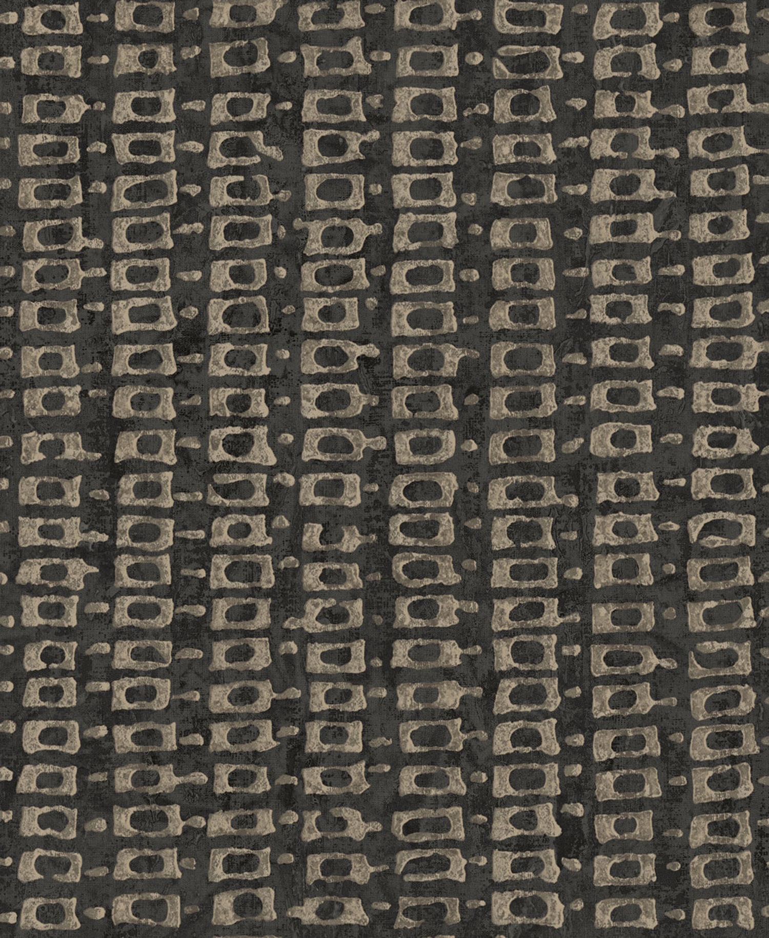 Luxus fekete geometrikus vlies tapéta, 58708, Aurum II, Limonta
