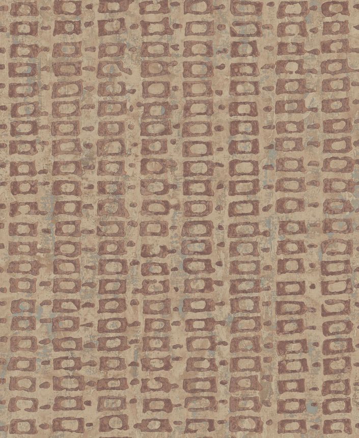 Luxus bronz geometrikus vlies tapéta, 58725, Aurum II, Limonta