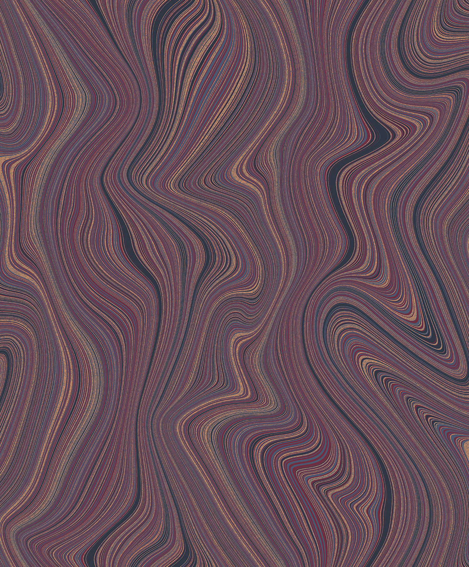 Vlies tapéta, vonalak, kék-lila, SO27050, Soleado, Decoprint