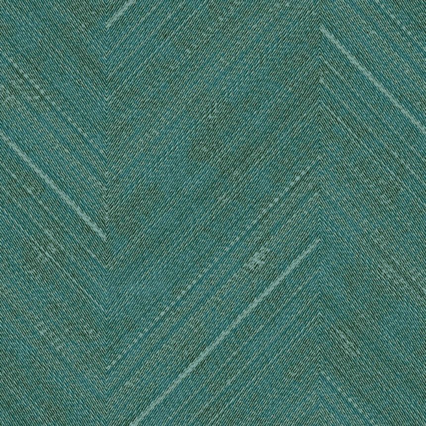 Vlies tapéta, zöld, szövet utánzat, csíkok, NHW1020, Perla, Decoprint