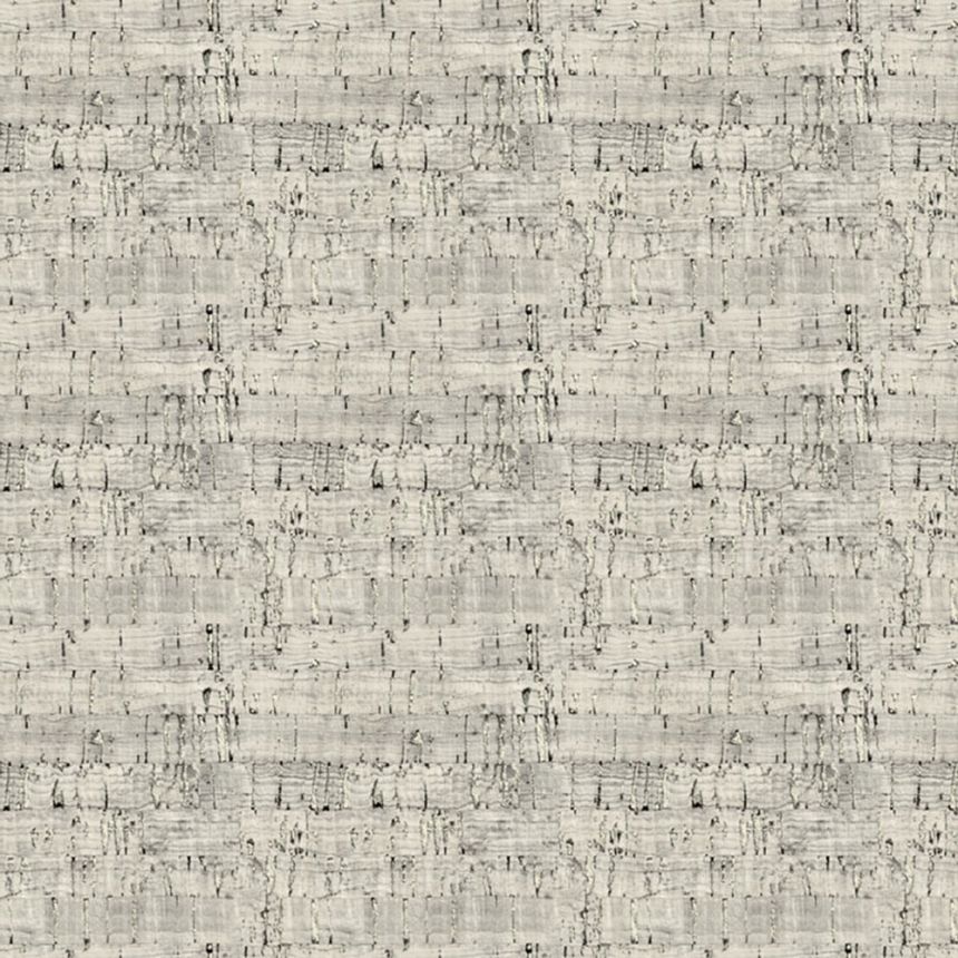 Vlies tapéta, szürke-ezüst, parafa utánzat, NHW1026, Perla, Decoprint