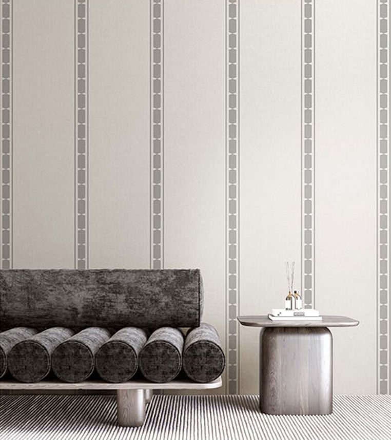 Vlies tapéta, okker, csíkos, 39032, Arché, Cristiana Masi by Parato