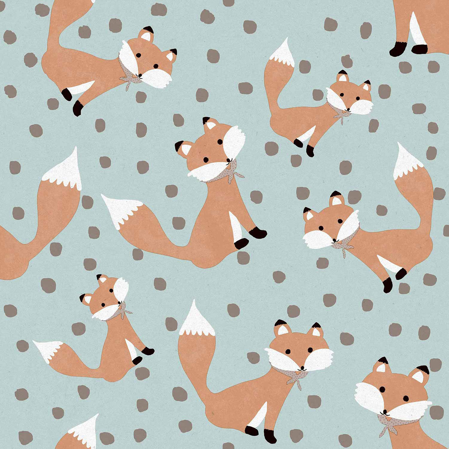 Kék gyerek vlies tapéta állatokkal, 17116, MiniMe, Cristiana Masi by Parato