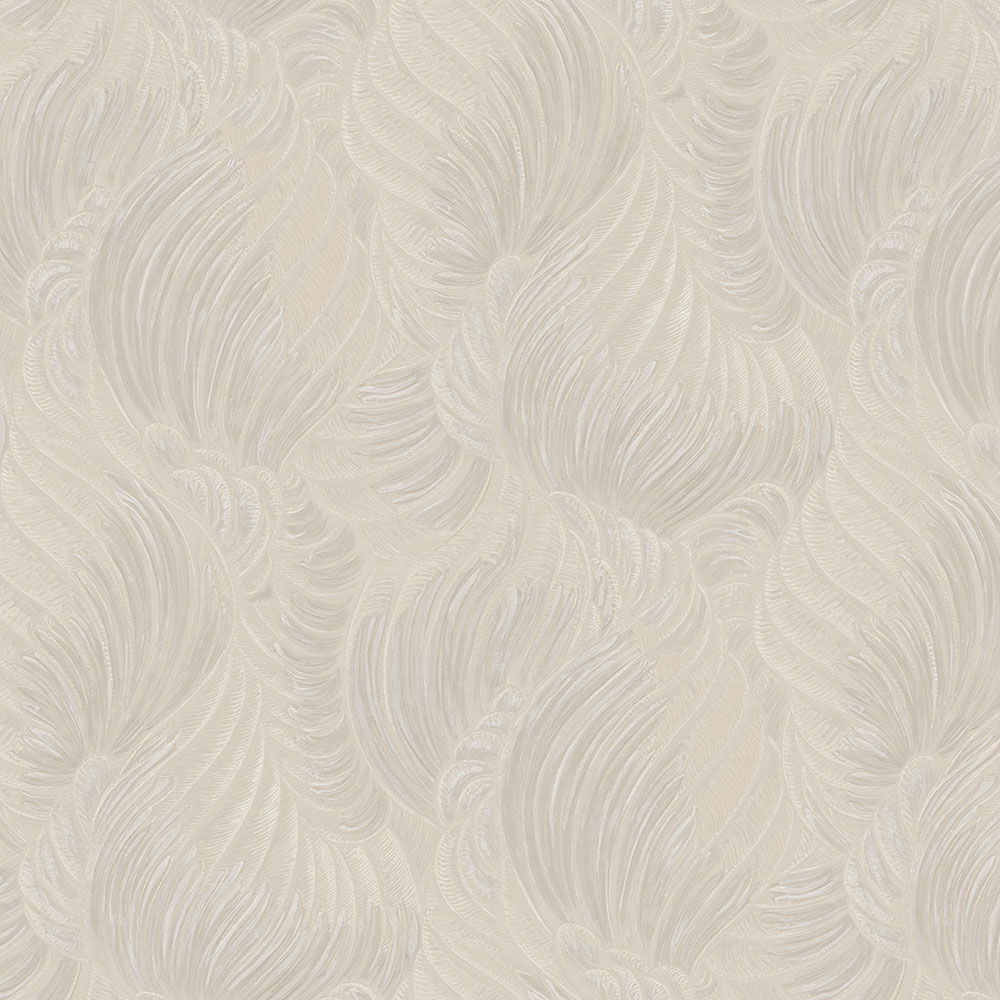 Luxus bézs vlies tapéta levelekkel, Z34906, Elie Saab 2