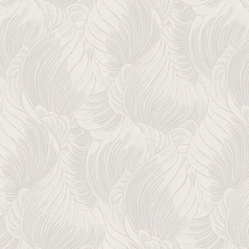 Luxus krémszínű vlies tapéta levelekkel, Z34910, Elie Saab 2