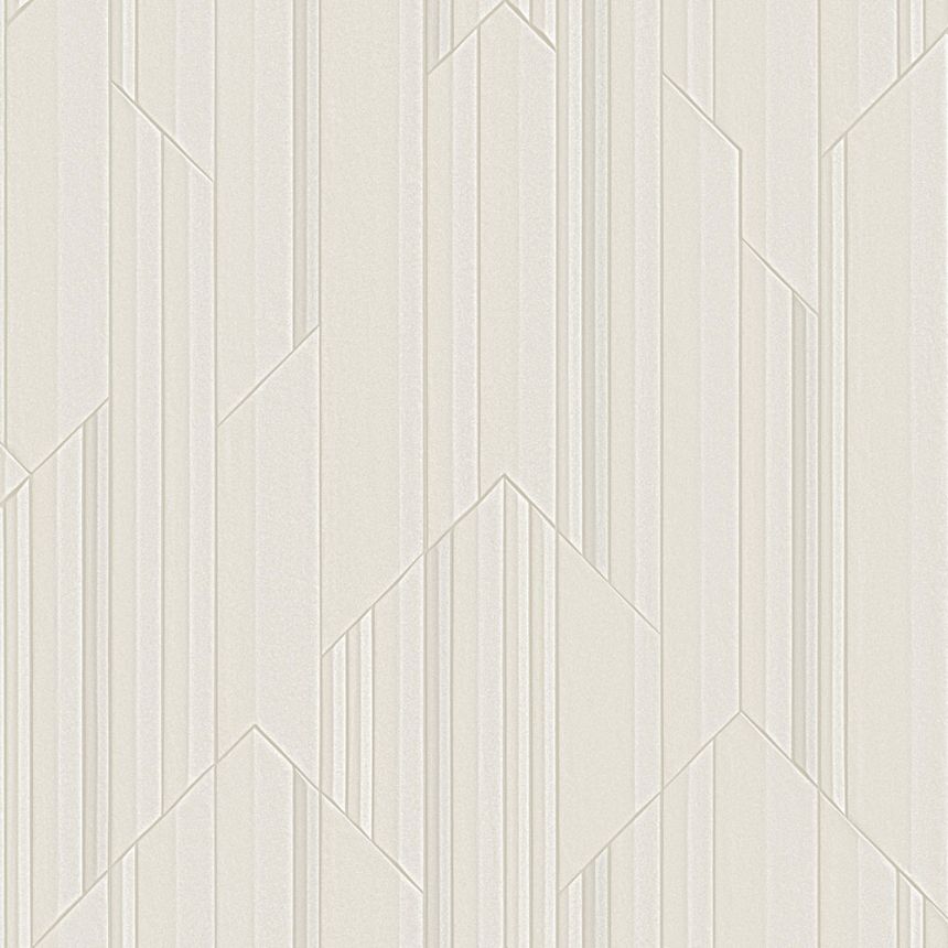 Luxus szürke-bézs geometrikus vlies tapéta, Z34915, Elie Saab 2