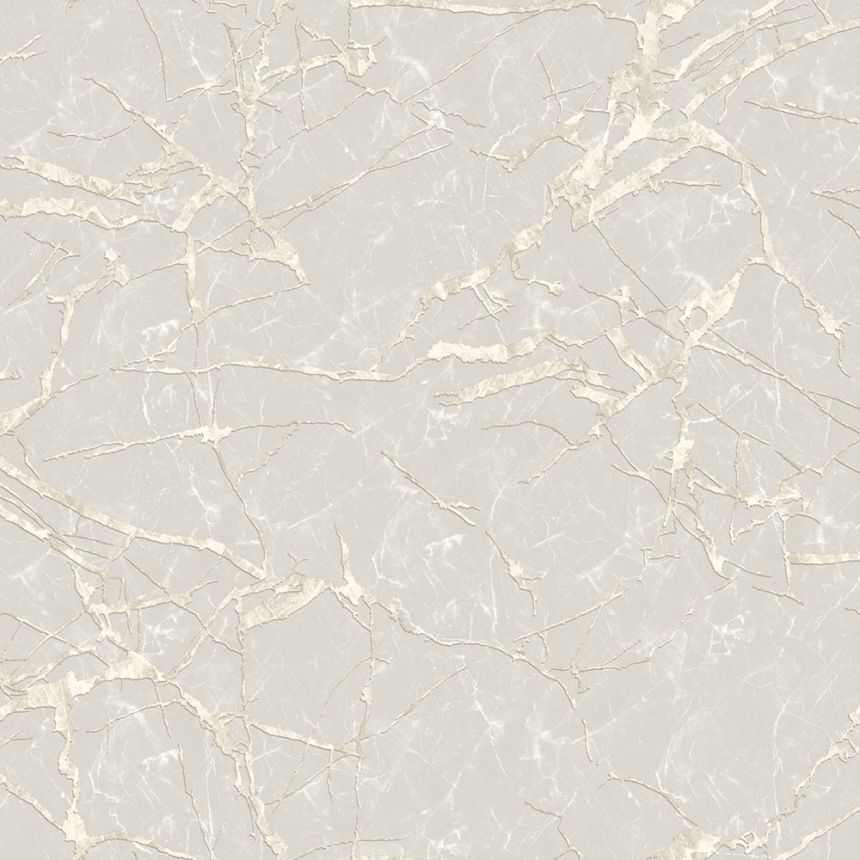 Luxus szürke-bézs vlies tapéta, márványutánzat, Z34922, Elie Saab 2